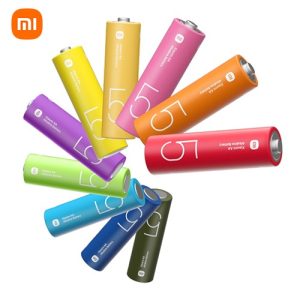 باتری‌های آلکالاین رنگی شیائومی (Xiaomi Rainbow AA 10-Pack) 10 تایی