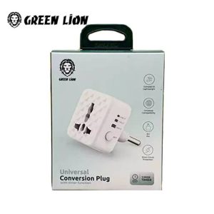 محافظ برق هوشمند تایمردار گرین لاین مدل Universal Conversion Plug
